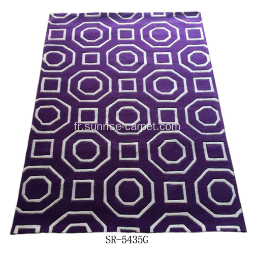 Tapis 100 % acrylique tuftés